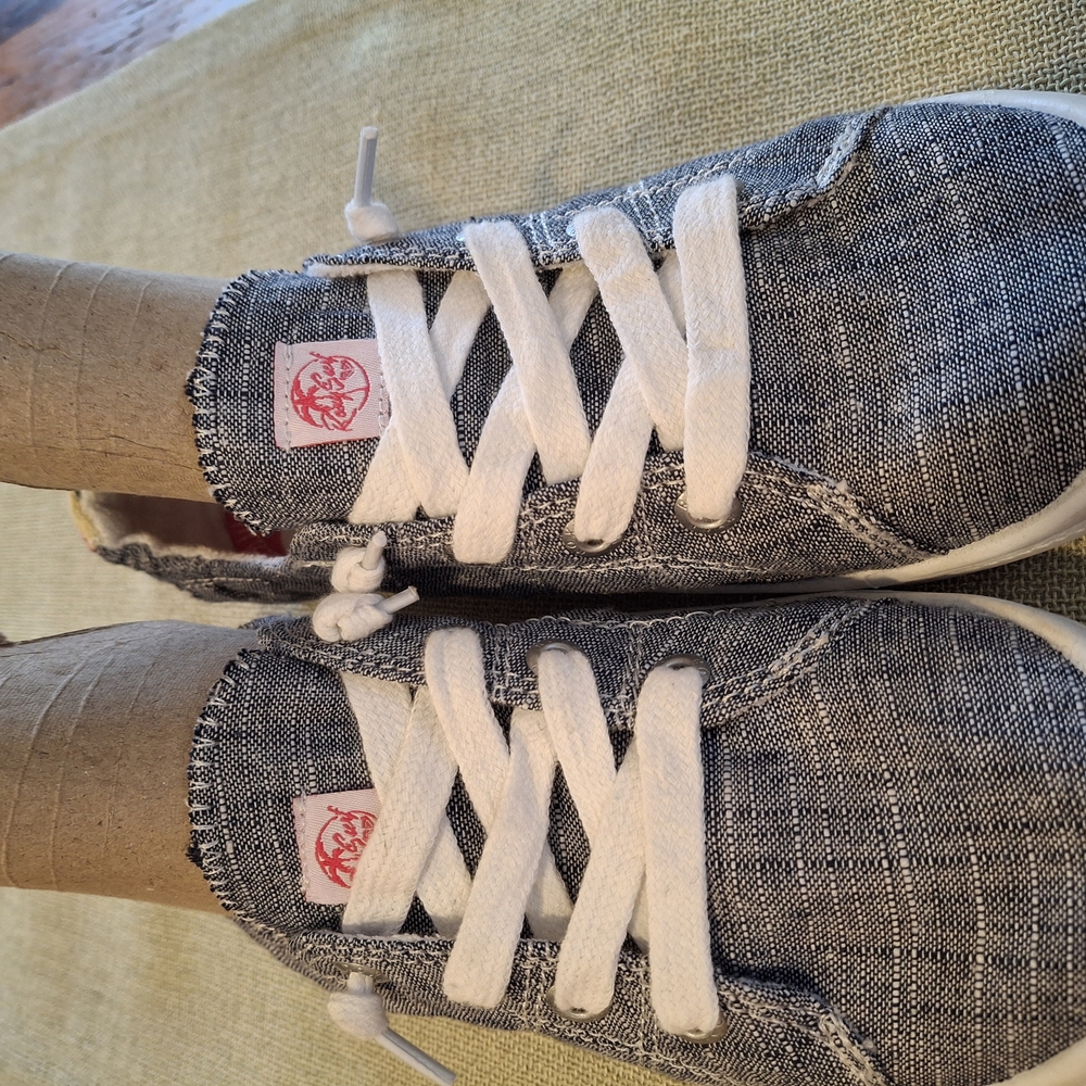 Kids Gray Sneakers